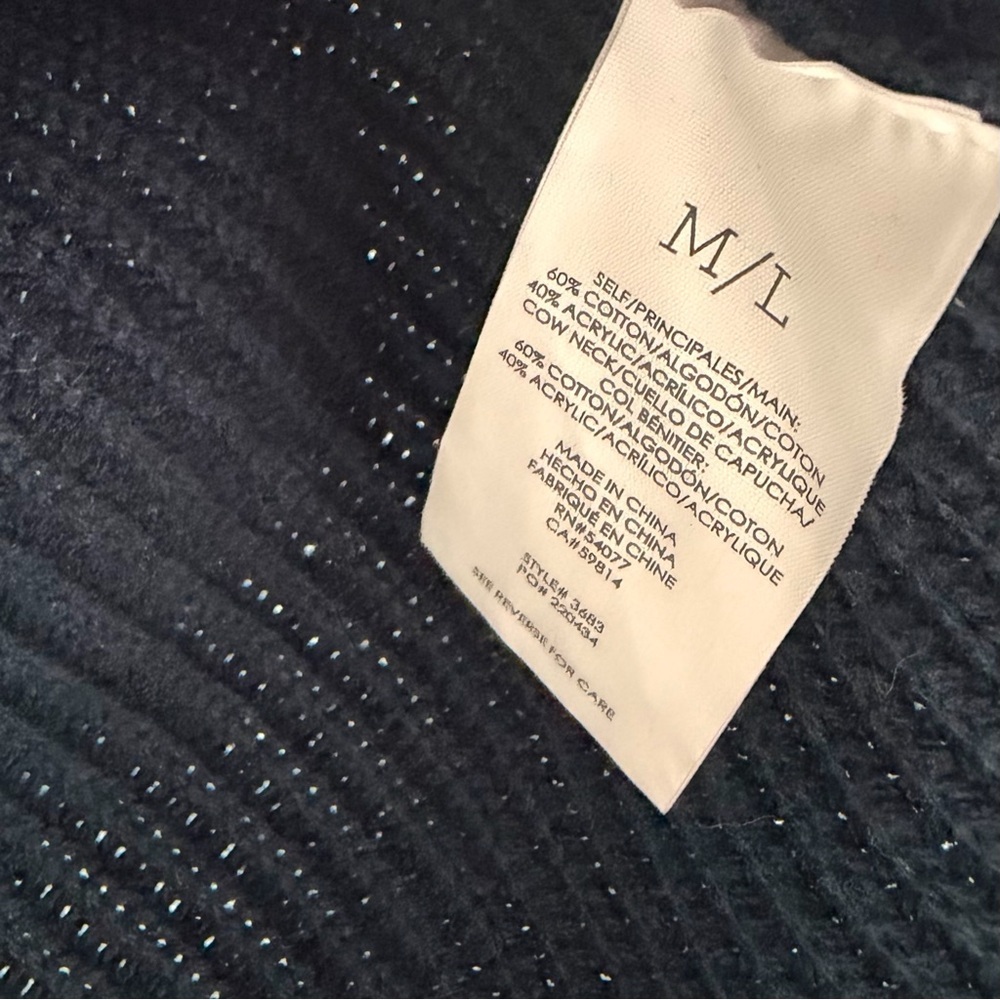 CAbi Sweater Flex Poncho - Picture 8 of 8